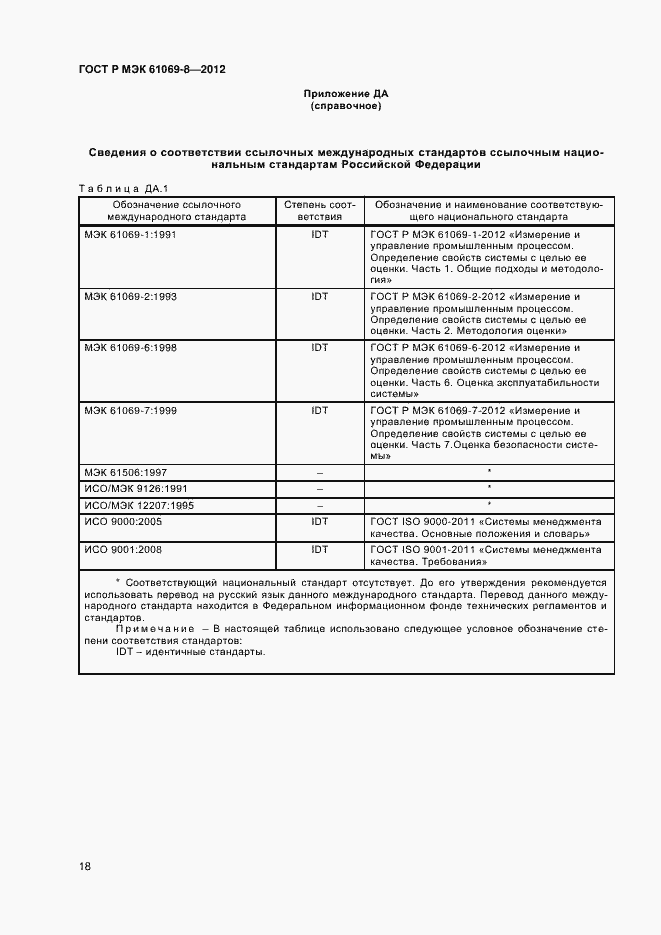 Страница 22 ГОСТ Р МЭК 61069-8-2012