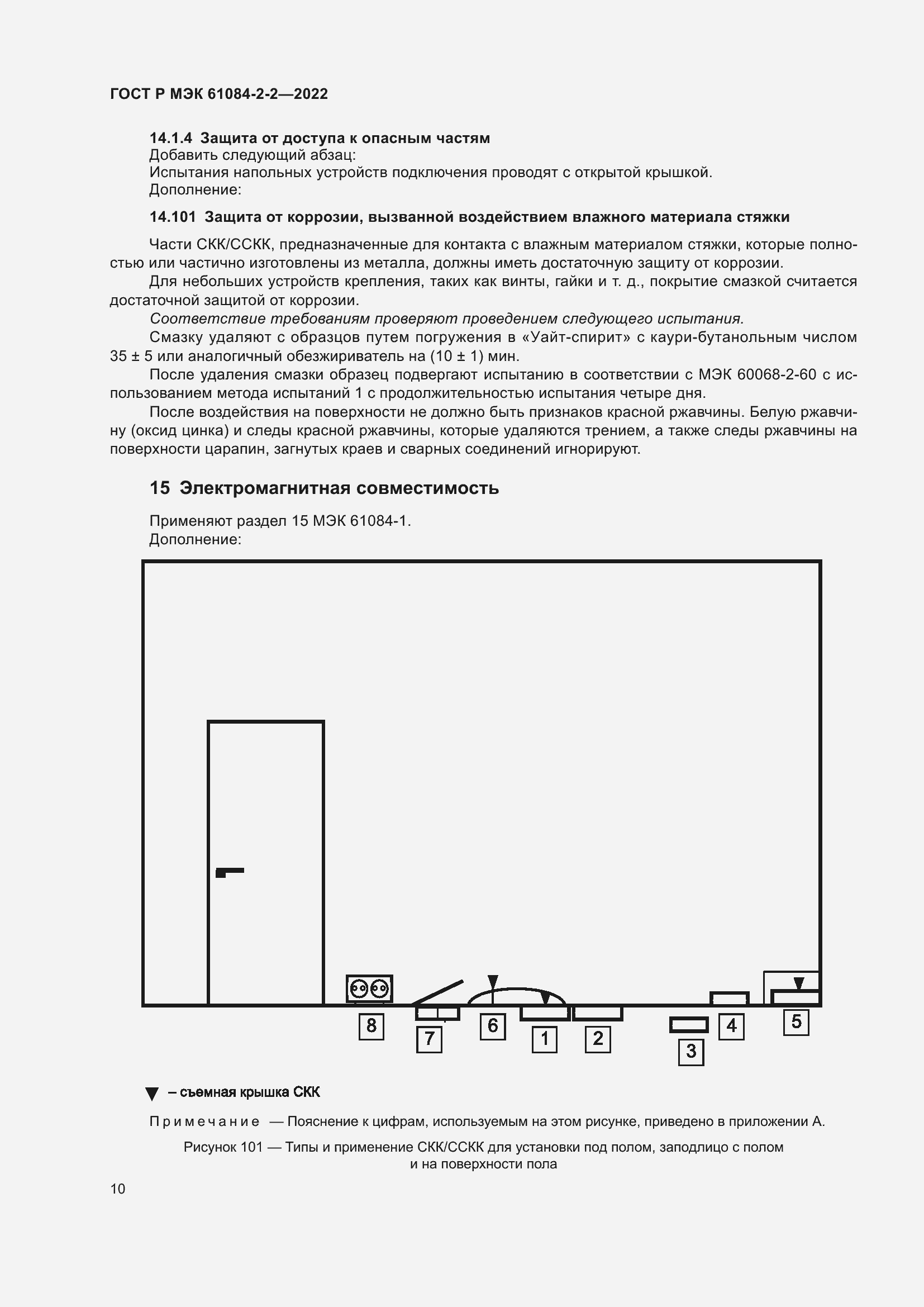 Страница 14 ГОСТ Р МЭК 61084-2-2-2022
