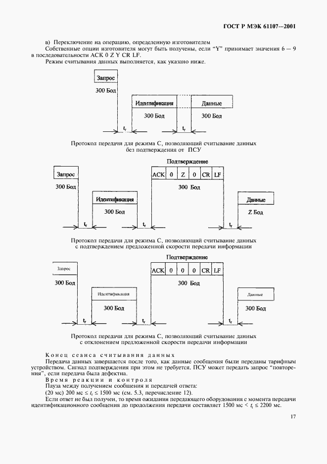 Страница 21 ГОСТ Р МЭК 61107-2001