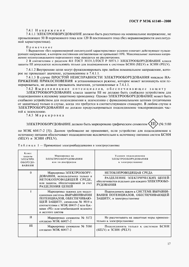 Страница 21 ГОСТ Р МЭК 61140-2000