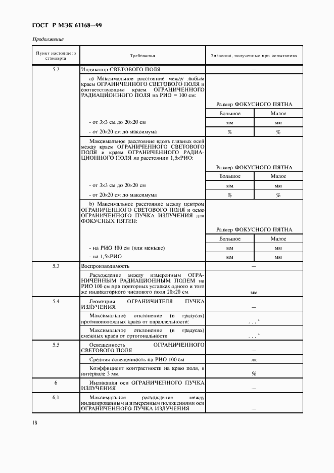 Страница 20 ГОСТ Р МЭК 61168-99
