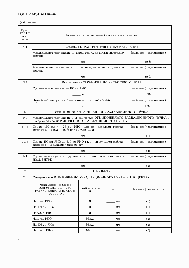 Страница 8 ГОСТ Р МЭК 61170-99