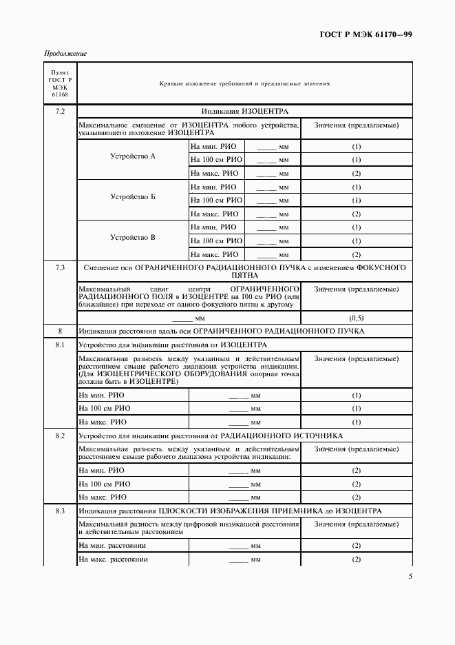 Страница 9 ГОСТ Р МЭК 61170-99