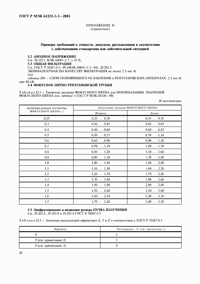 Страница 32 ГОСТ Р МЭК 61223-3-1-2001