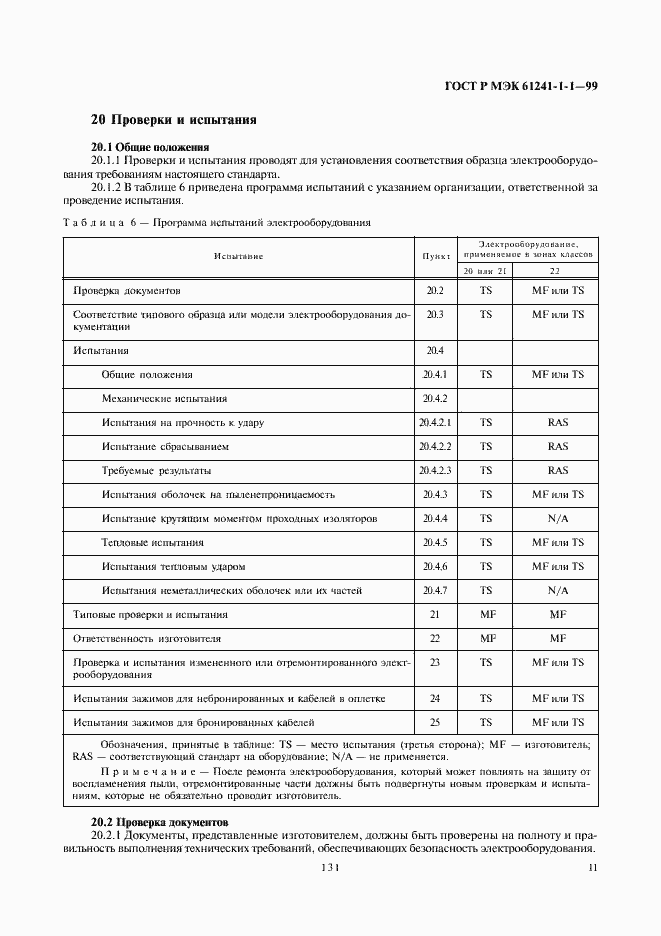 Страница 15 ГОСТ Р МЭК 61241-1-1-99