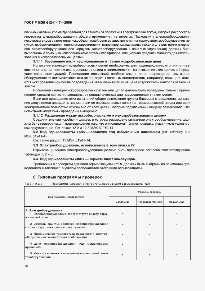 Страница 16 ГОСТ Р МЭК 61241-17-2009