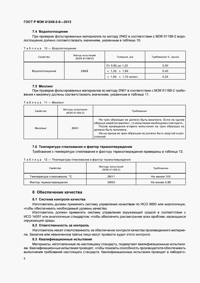 Страница 11 ГОСТ Р МЭК 61249-2-6-2012