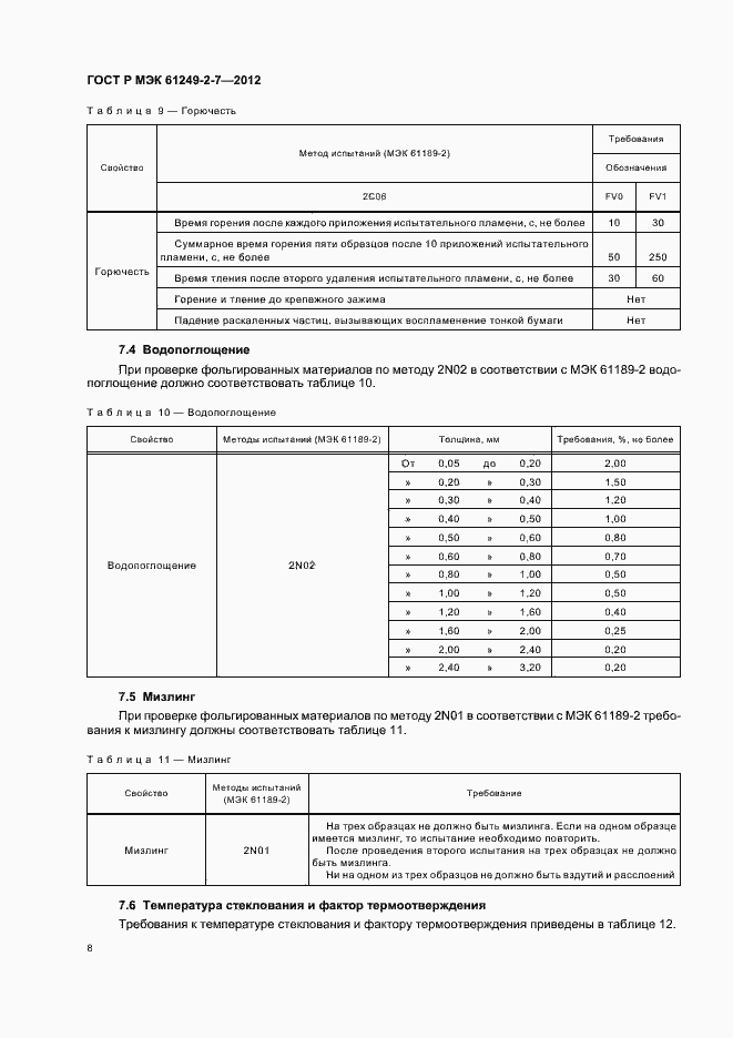 Страница 11 ГОСТ Р МЭК 61249-2-7-2012