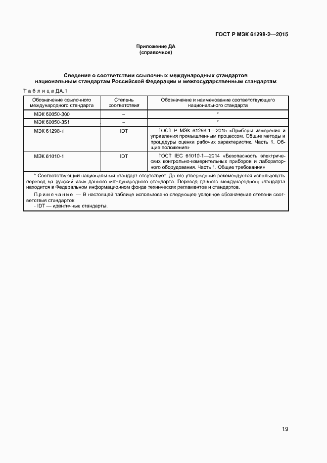 Страница 22 ГОСТ Р МЭК 61298-2-2015