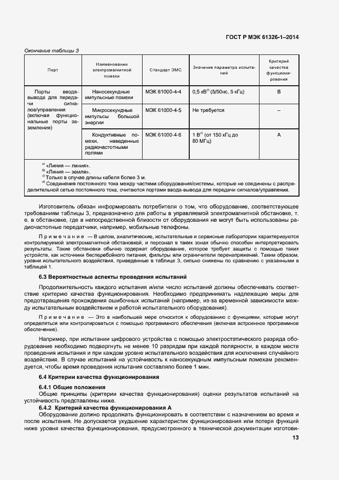Страница 17 ГОСТ Р МЭК 61326-1-2014