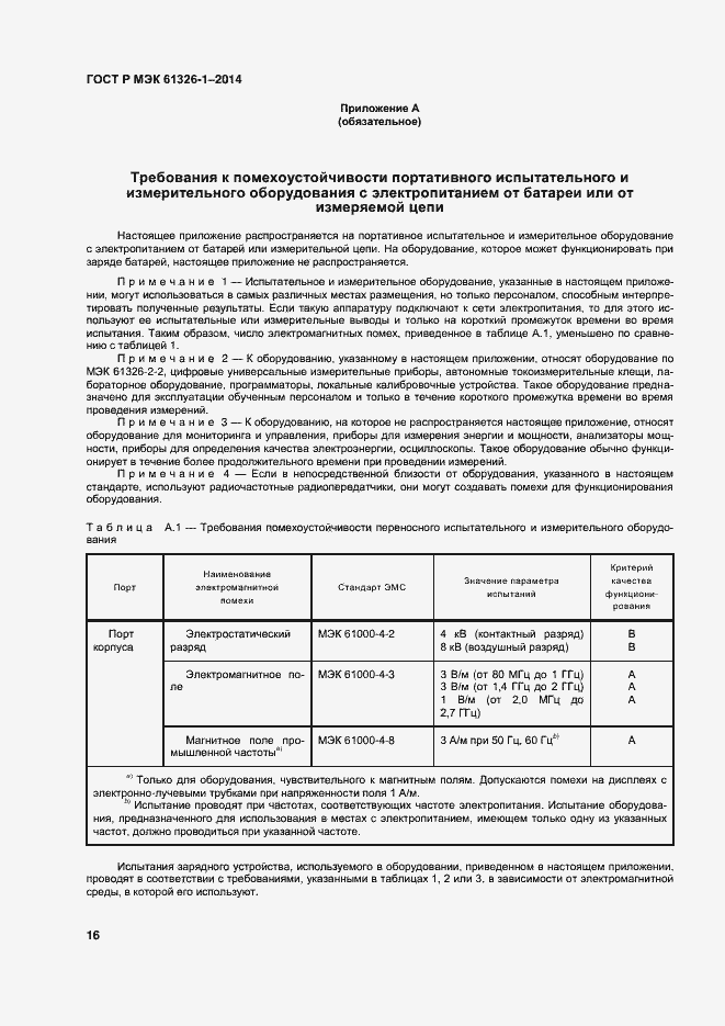 Страница 20 ГОСТ Р МЭК 61326-1-2014