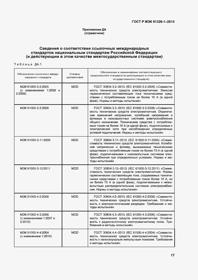 Страница 21 ГОСТ Р МЭК 61326-1-2014