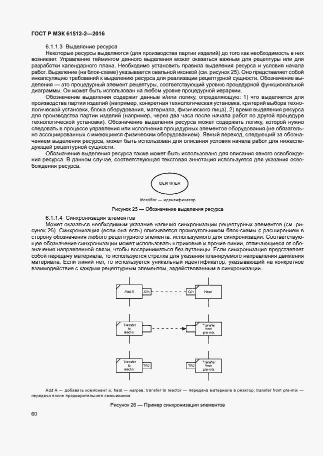 Страница 64 ГОСТ Р МЭК 61512-2-2016