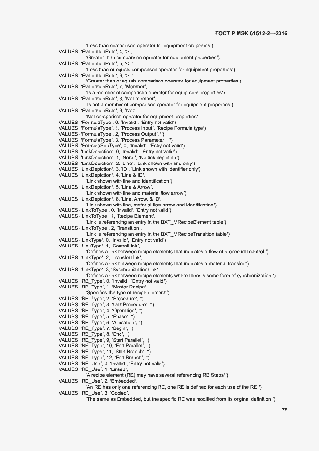 Страница 79 ГОСТ Р МЭК 61512-2-2016