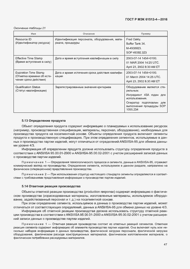 Страница 51 ГОСТ Р МЭК 61512-4-2016