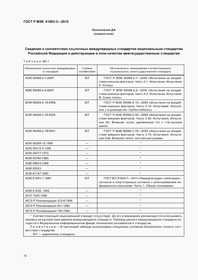 Страница 14 ГОСТ Р МЭК 61603-3-2015