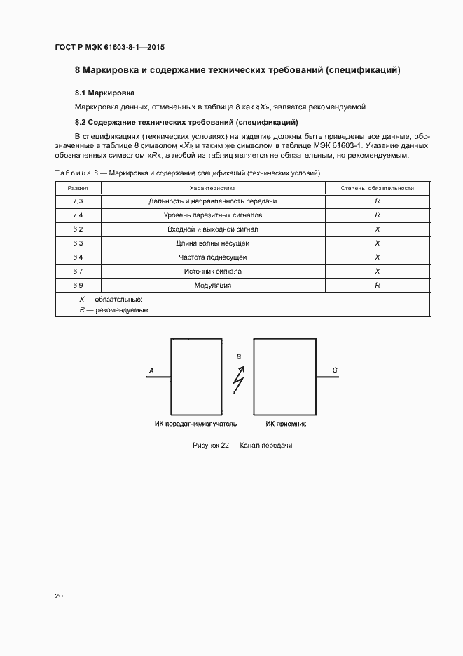 Страница 25 ГОСТ Р МЭК 61603-8-1-2015