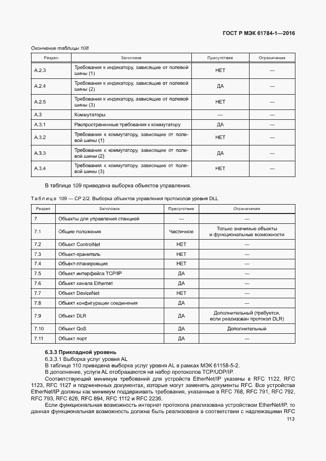 Страница 118 ГОСТ Р МЭК 61784-1-2016