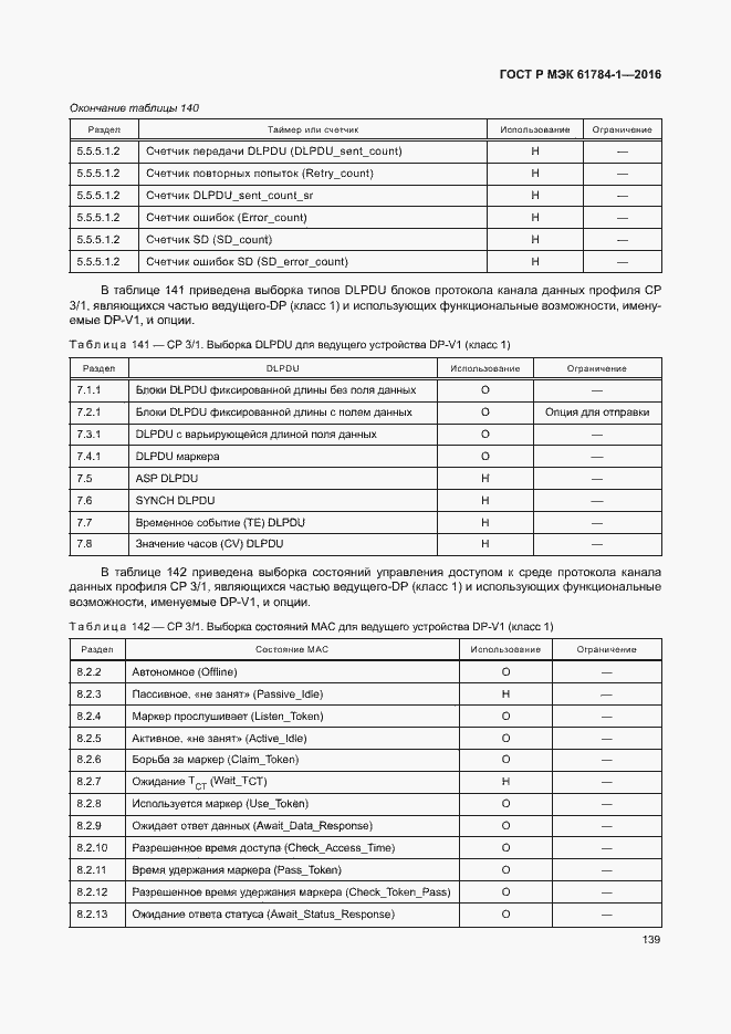 Страница 144 ГОСТ Р МЭК 61784-1-2016