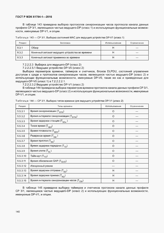 Страница 145 ГОСТ Р МЭК 61784-1-2016