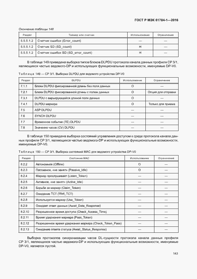 Страница 148 ГОСТ Р МЭК 61784-1-2016