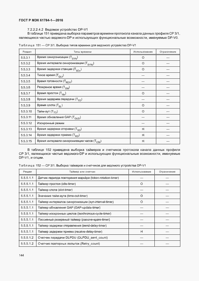 Страница 149 ГОСТ Р МЭК 61784-1-2016