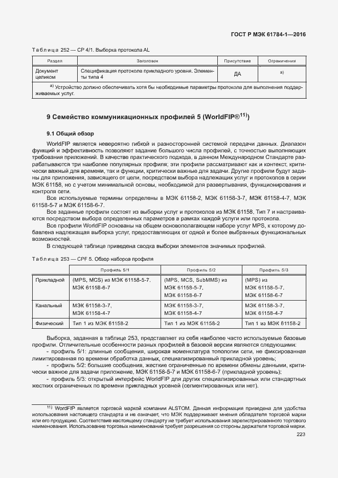 Страница 228 ГОСТ Р МЭК 61784-1-2016