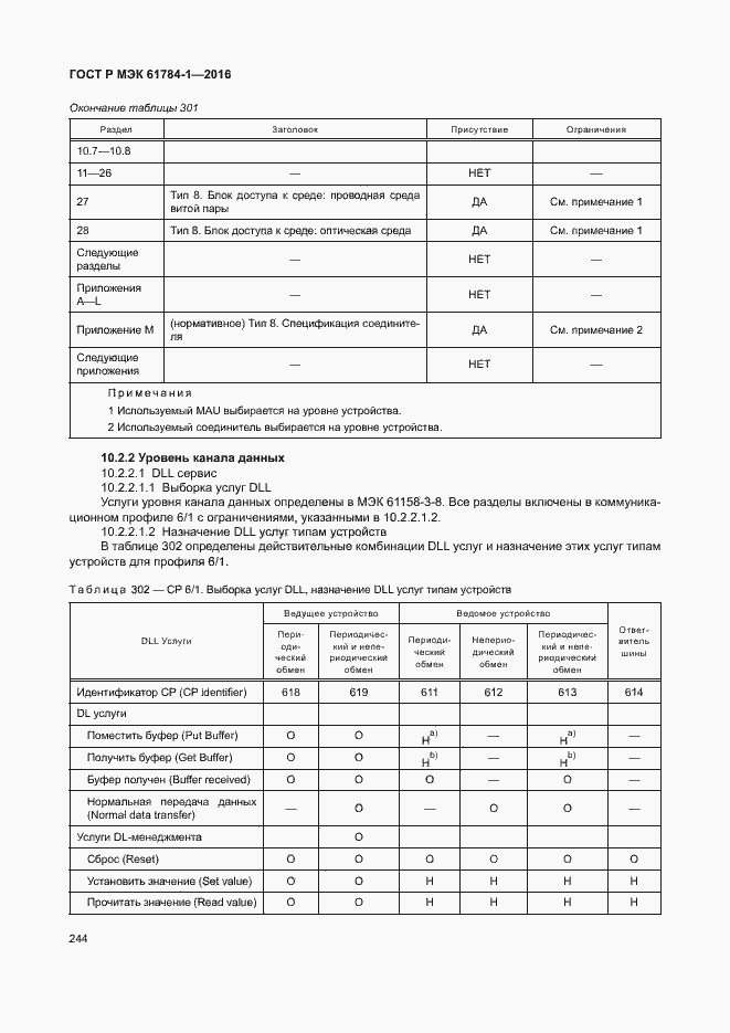 Страница 249 ГОСТ Р МЭК 61784-1-2016
