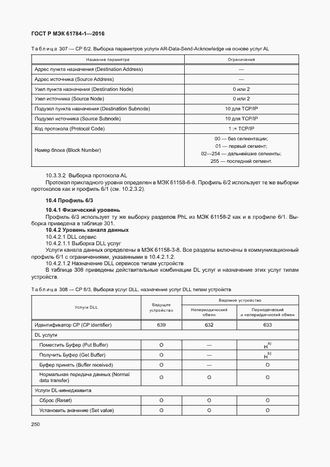 Страница 255 ГОСТ Р МЭК 61784-1-2016