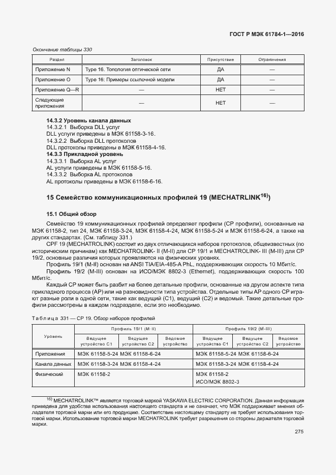 Страница 280 ГОСТ Р МЭК 61784-1-2016