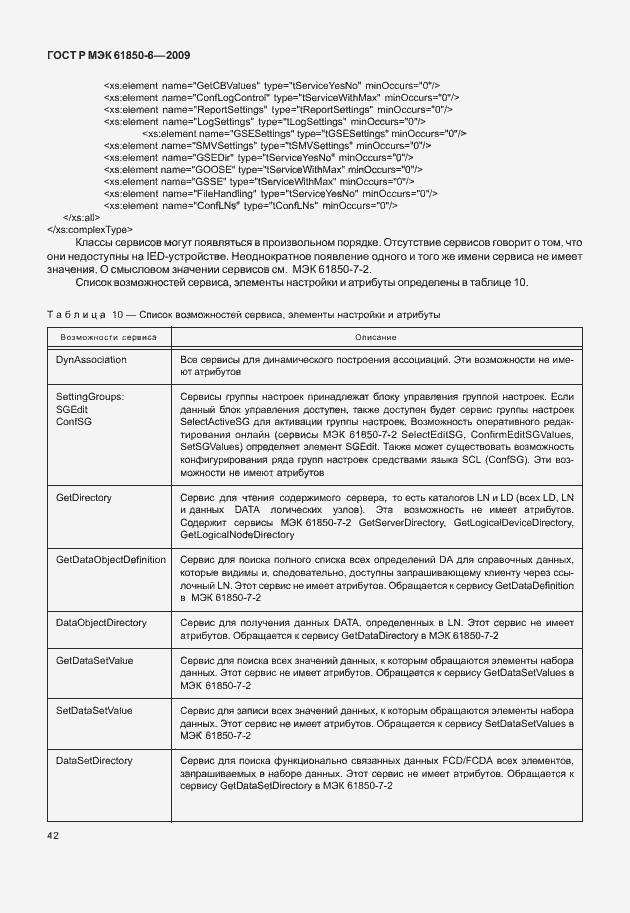 Страница 46 ГОСТ Р МЭК 61850-6-2009