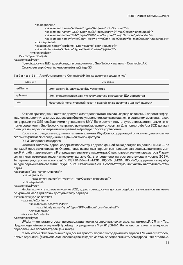 Страница 67 ГОСТ Р МЭК 61850-6-2009
