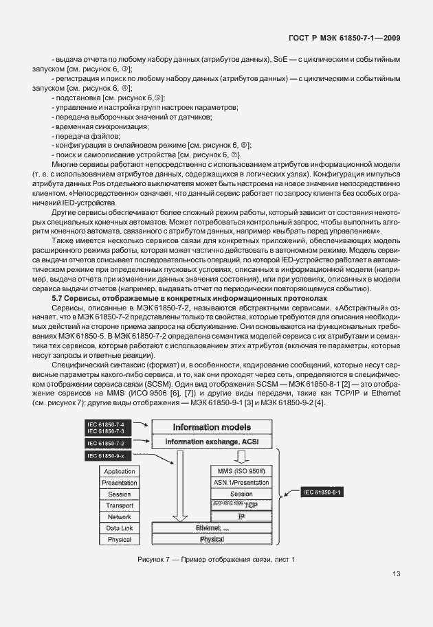 Страница 19 ГОСТ Р МЭК 61850-7-1-2009