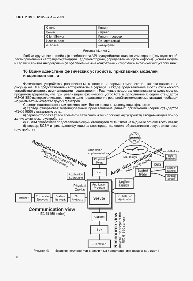Страница 62 ГОСТ Р МЭК 61850-7-1-2009