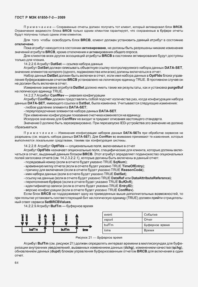 Страница 70 ГОСТ Р МЭК 61850-7-2-2009