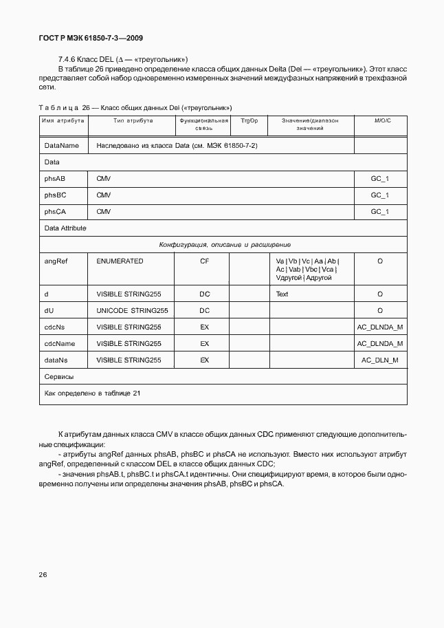 Страница 32 ГОСТ Р МЭК 61850-7-3-2009