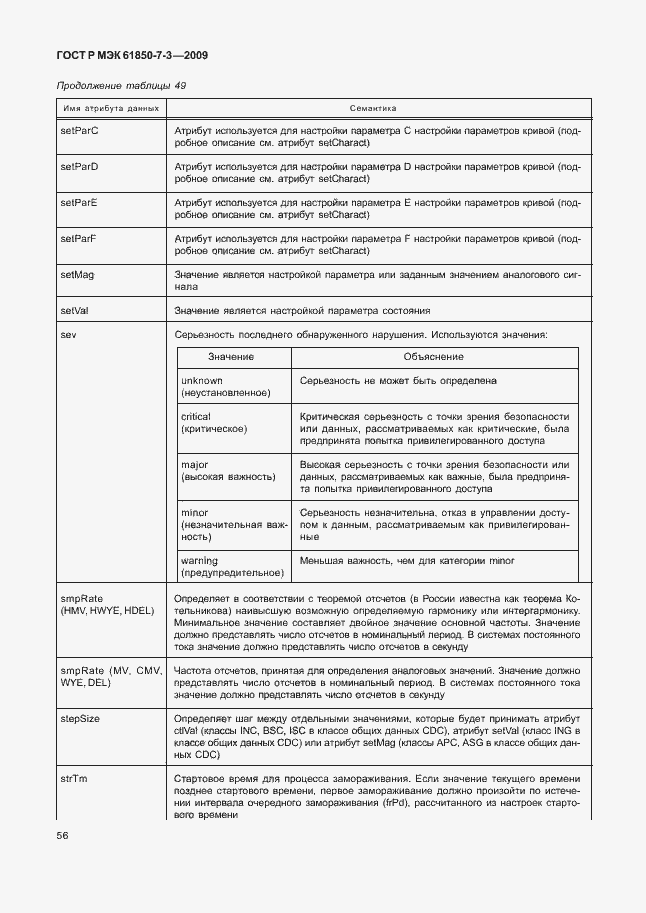 Страница 62 ГОСТ Р МЭК 61850-7-3-2009