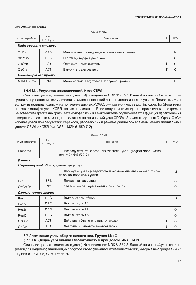 Страница 47 ГОСТ Р МЭК 61850-7-4-2011