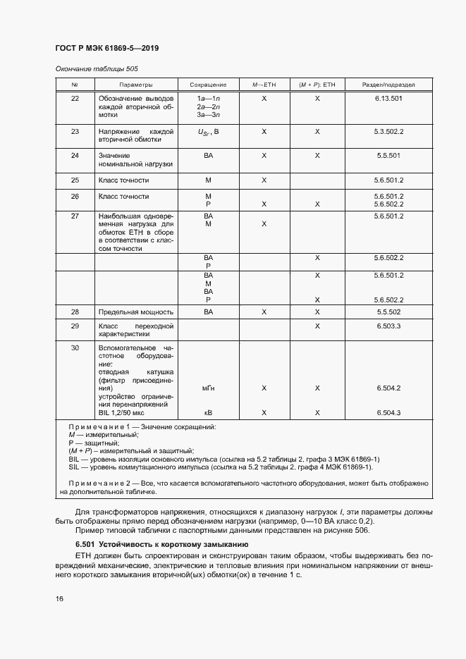 Страница 20 ГОСТ Р МЭК 61869-5-2019