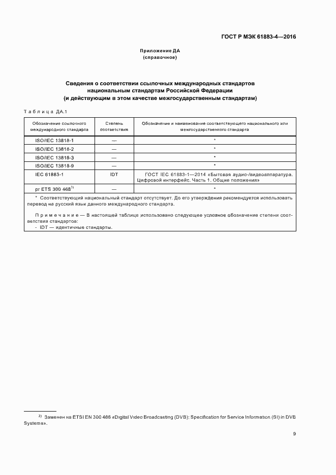 Страница 14 ГОСТ Р МЭК 61883-4-2016