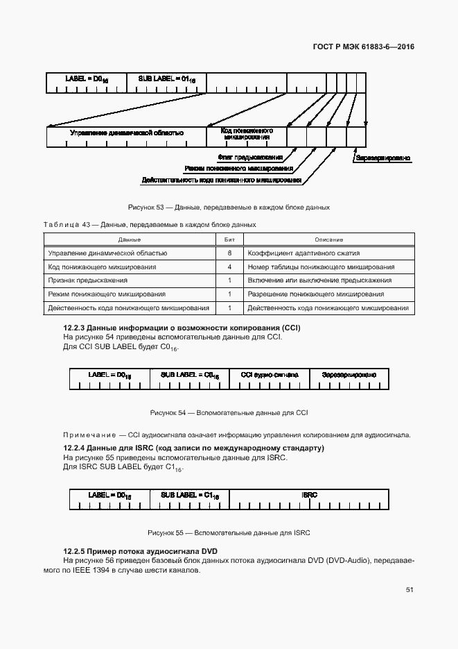 Страница 57 ГОСТ Р МЭК 61883-6-2016