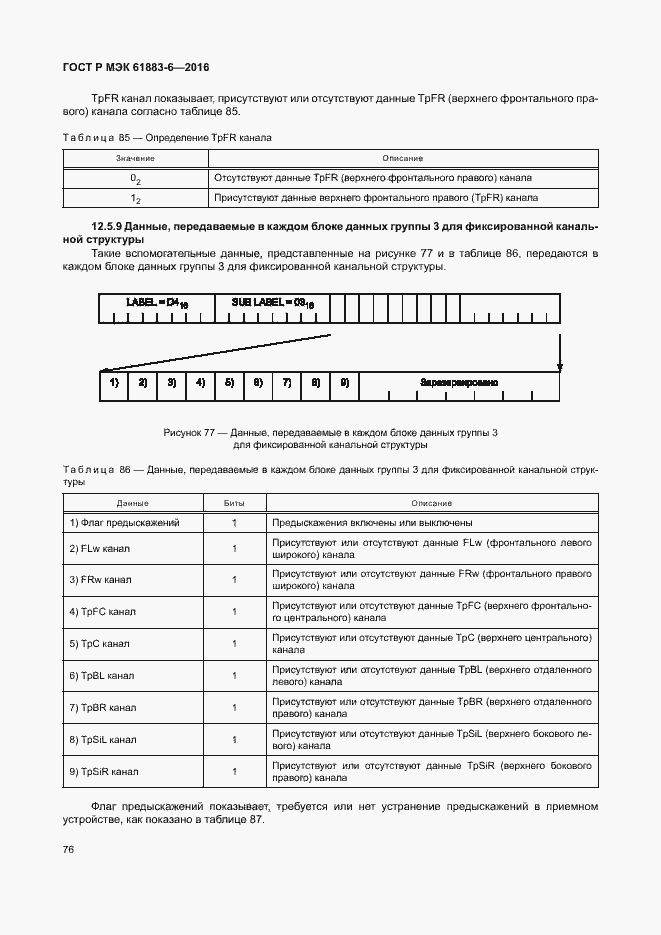 Страница 82 ГОСТ Р МЭК 61883-6-2016