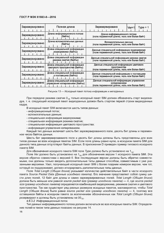 Страница 21 ГОСТ Р МЭК 61883-8-2016