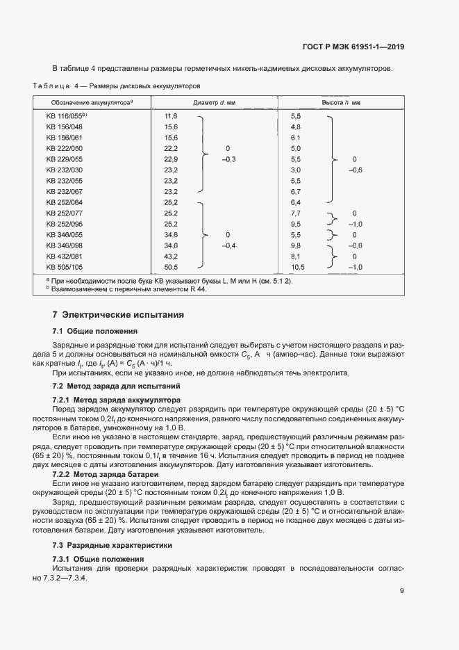 Страница 13 ГОСТ Р МЭК 61951-1-2019
