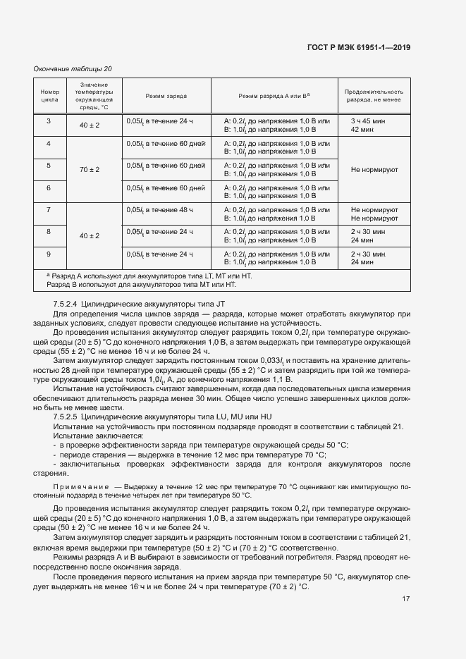 Страница 21 ГОСТ Р МЭК 61951-1-2019