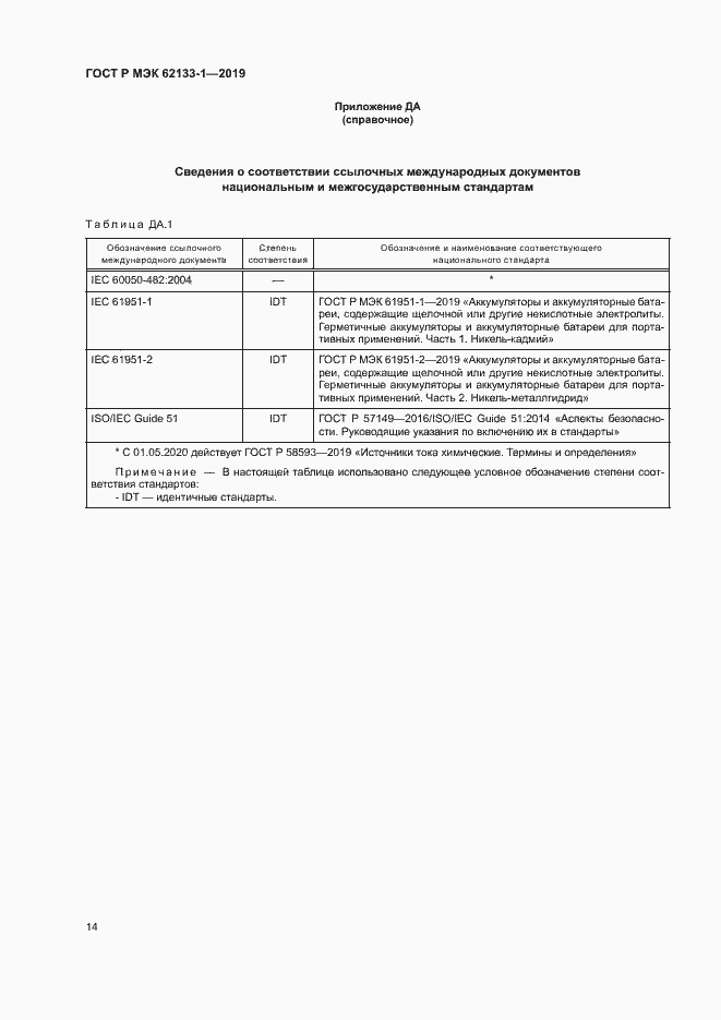 Страница 17 ГОСТ Р МЭК 62133-1-2019