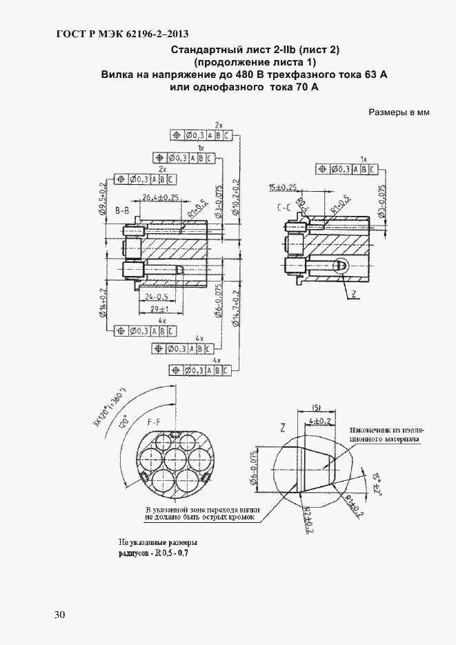 Страница 36 ГОСТ Р МЭК 62196-2-2013