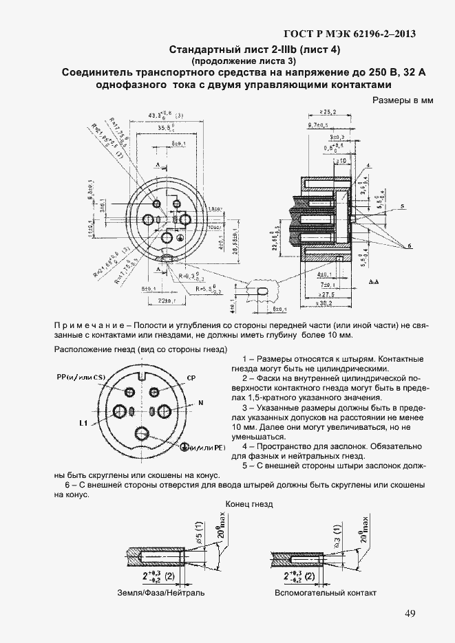 Страница 55 ГОСТ Р МЭК 62196-2-2013