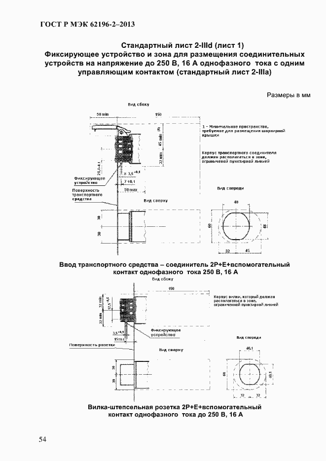 Страница 60 ГОСТ Р МЭК 62196-2-2013