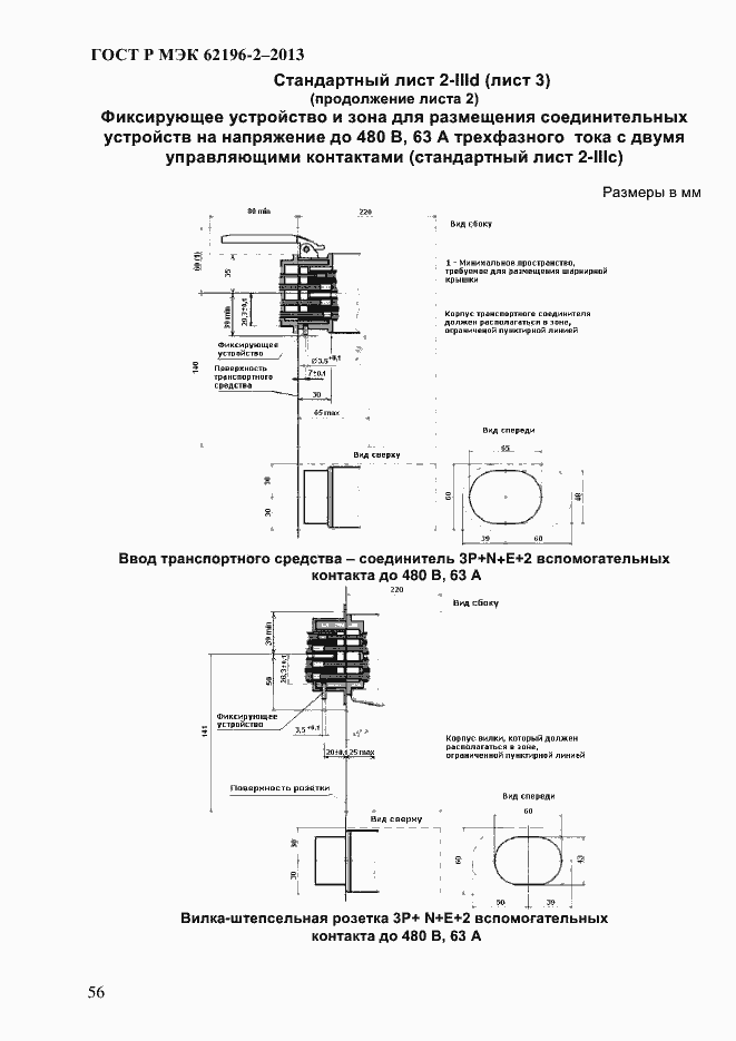 Страница 62 ГОСТ Р МЭК 62196-2-2013